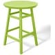 preview thumbnail 69 of 111, Polytrends Laguna Hdpe All Weather Outdoor Patio 35" Round Bar Table