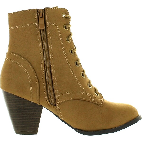 cuban heel womens boots