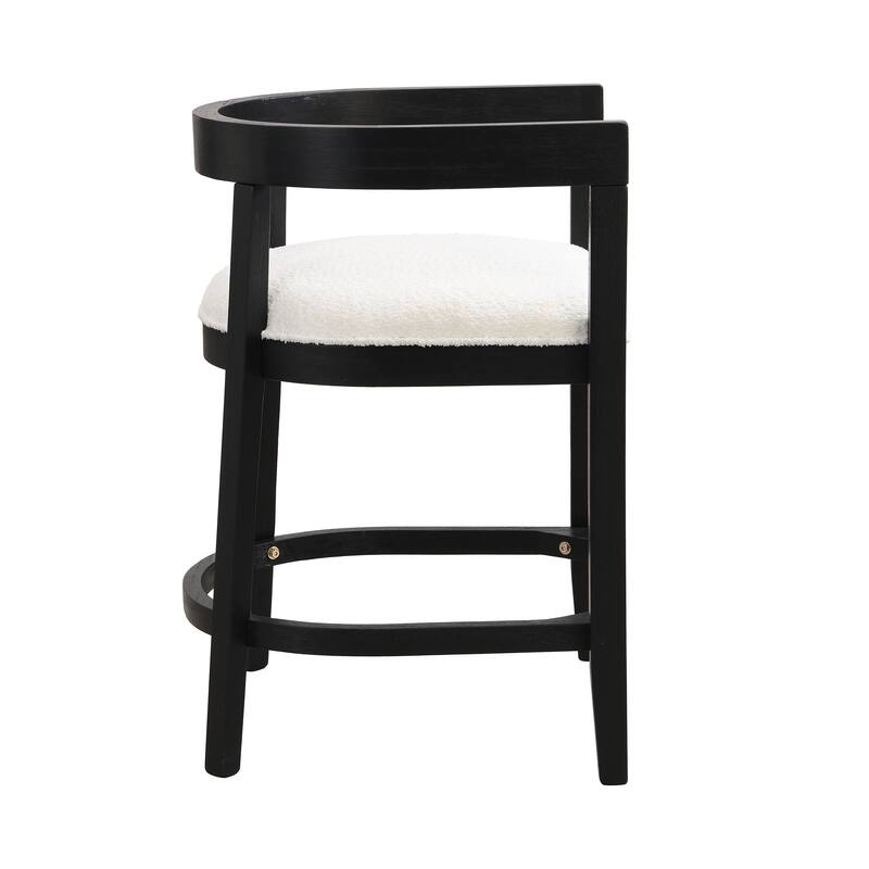 Timel Rubberwood Counter Stool (Set of 2) by Christopher Knight Home