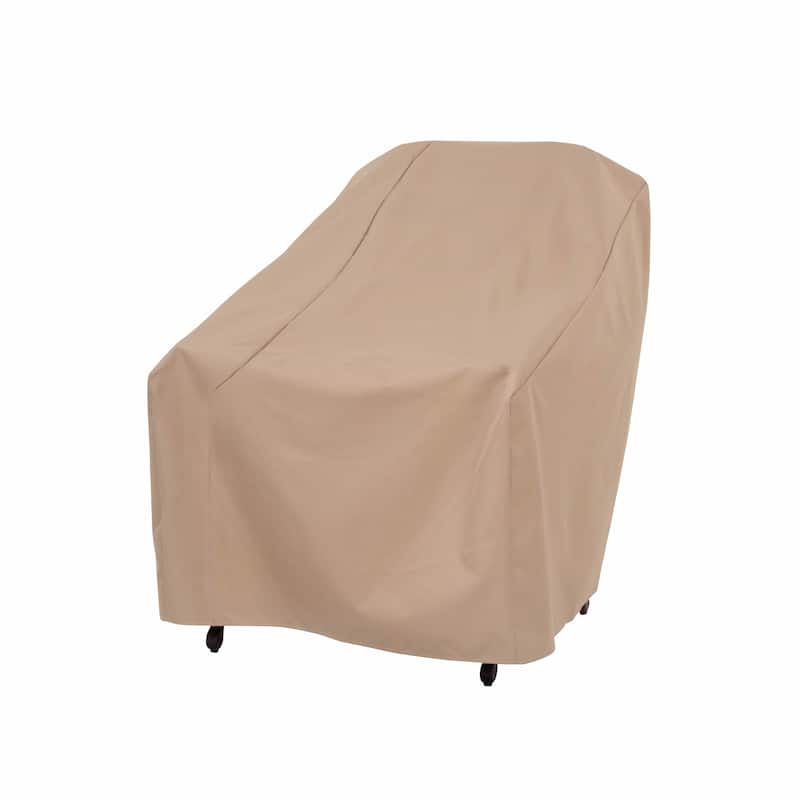 Modern Leisure® Basics Patio Chair Cover, 33"L x 34"W x 31"H, Khaki - Khaki