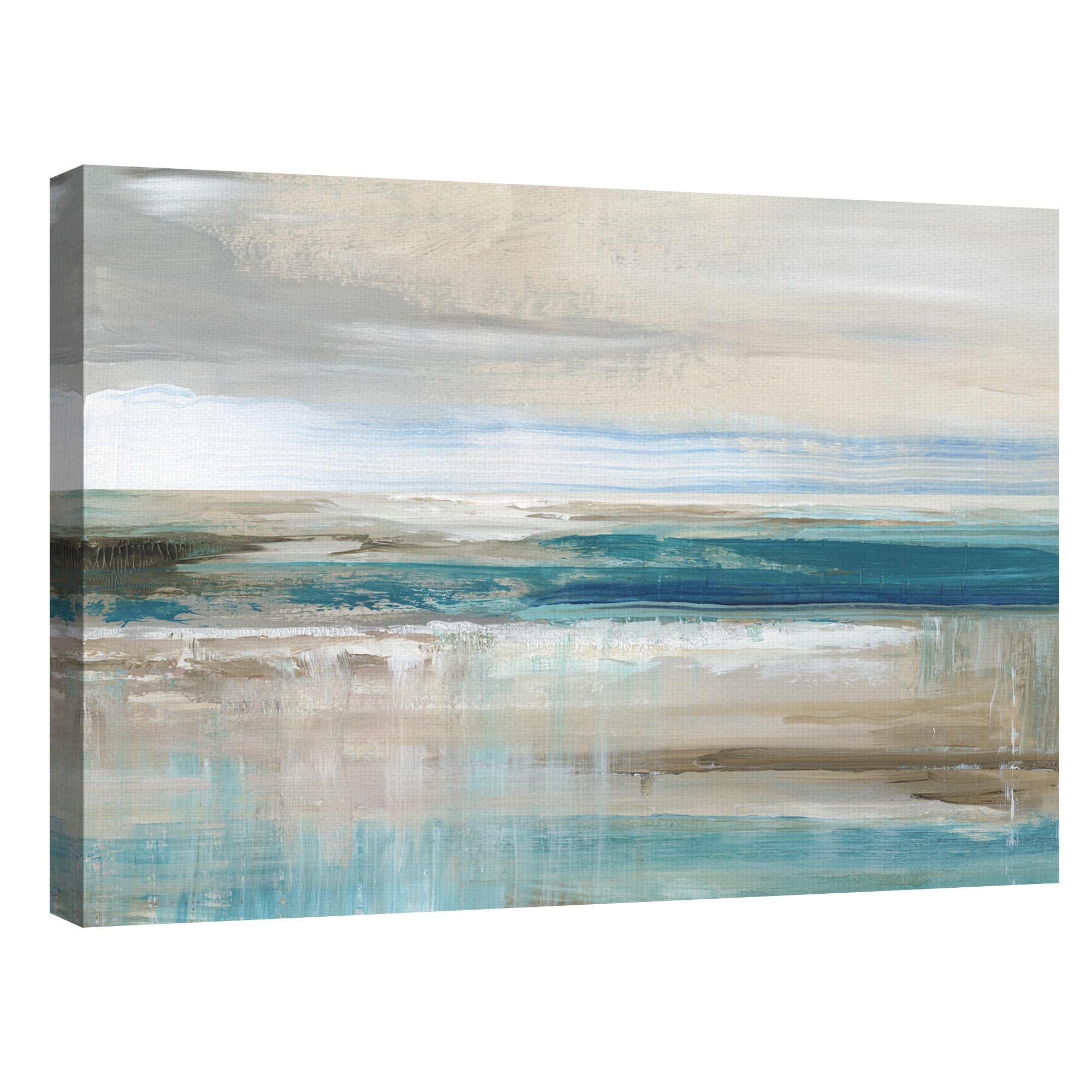 Abstract Sea by Nan Canvas Art Print