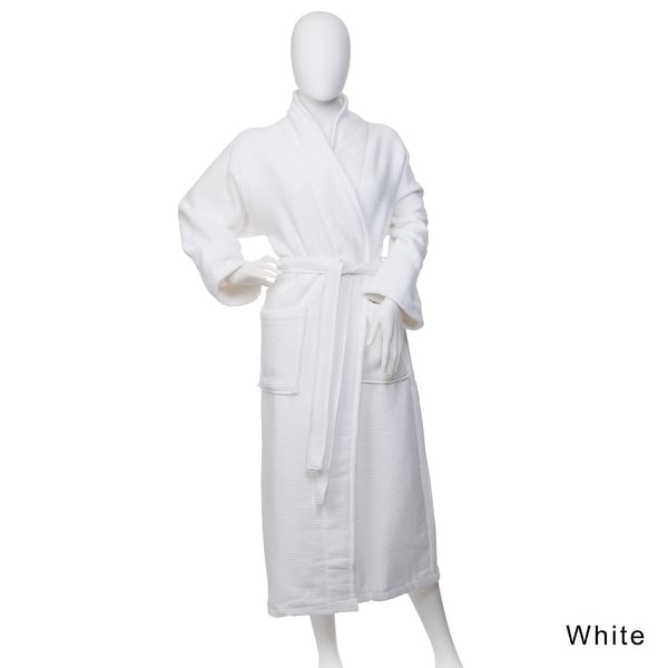 Superior Cotton Waffle Weave Spa Bath Robe Bed Bath & Beyond 12172736