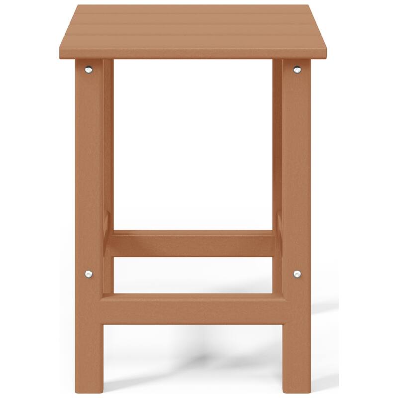 Aderson Outdoor Poly Adirondack Chair with Side Table