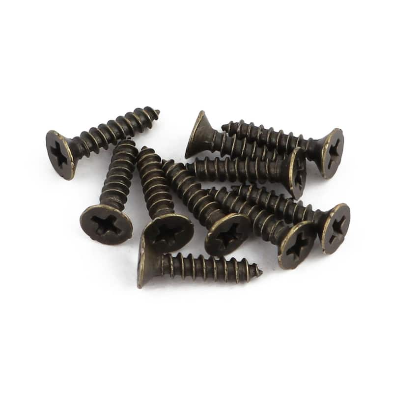 Household Metal Vintage Style Wall Mounted Single Hook Hangers 3 Pcs - Bronze Tone - 3.2" x 0.9"(L*W)