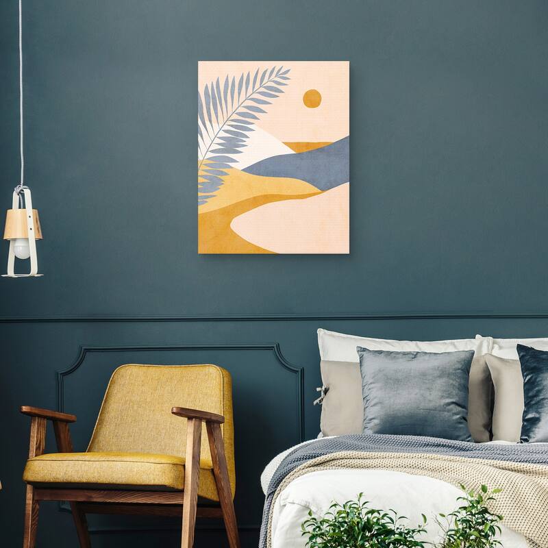 Tropical Summer by Dominique Vari Canvas Art Print