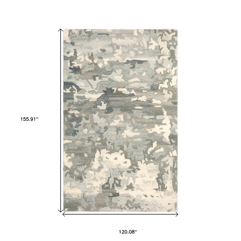 HomeRootsAbstract Modern Rectangle Area Rug