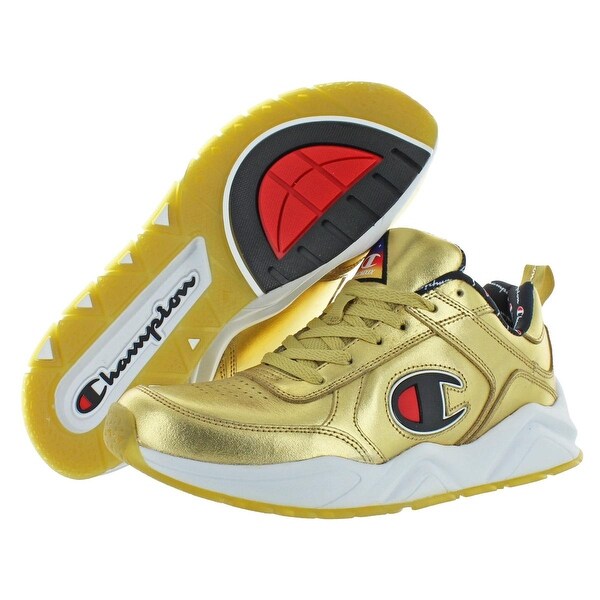 champion sneakers gold