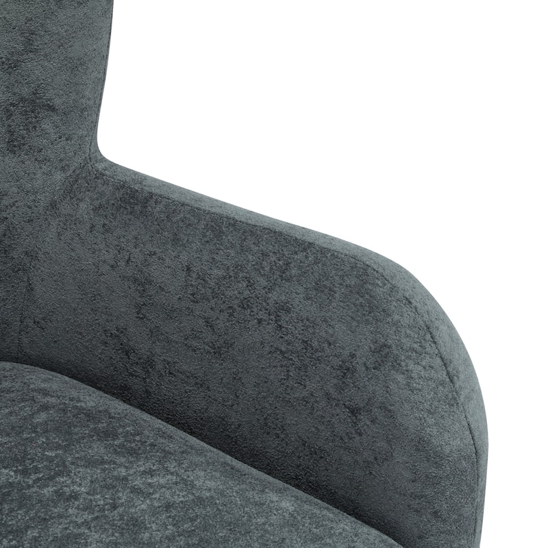 Bacho Fabric Wingback Accent Chair by Christopher Knight Home