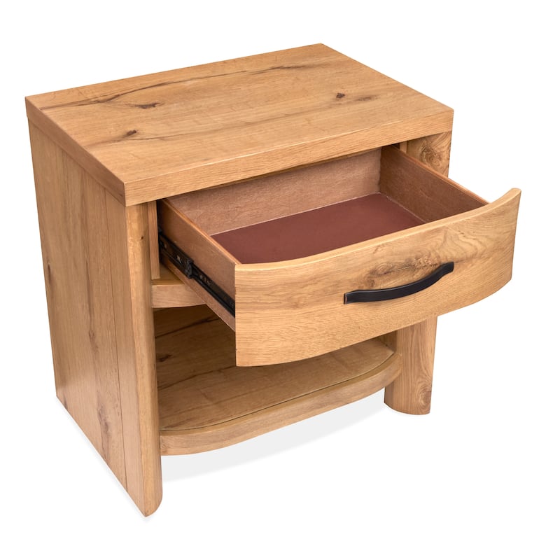 Magnussen Home Laramie Honey Wheat Open Nightstand