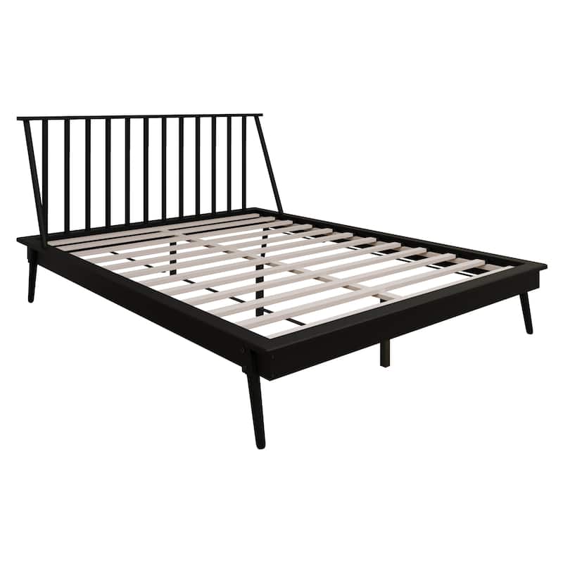 CraftPorch Vintage Wooden Platform Bed