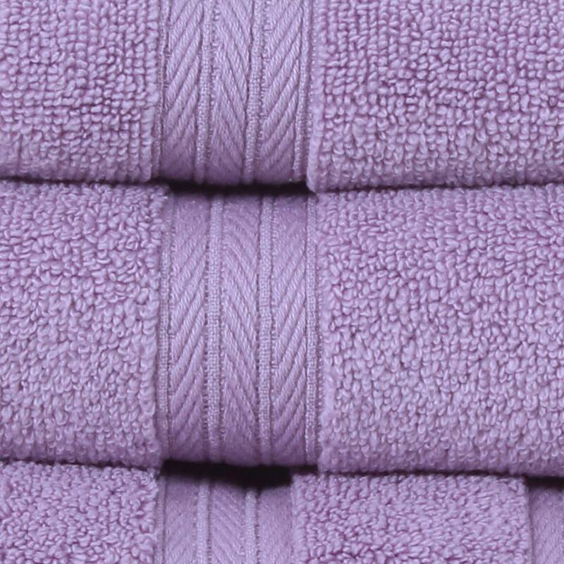 Home Weavers Elegance Essentials 550GSM Cotton Zero Twist Super Absorbent Bath Towel Set of 3