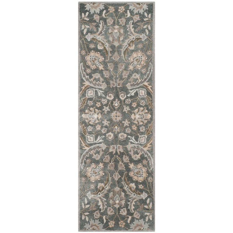 SAFAVIEH Handmade Bella Faith Modern Floral Wool Rug