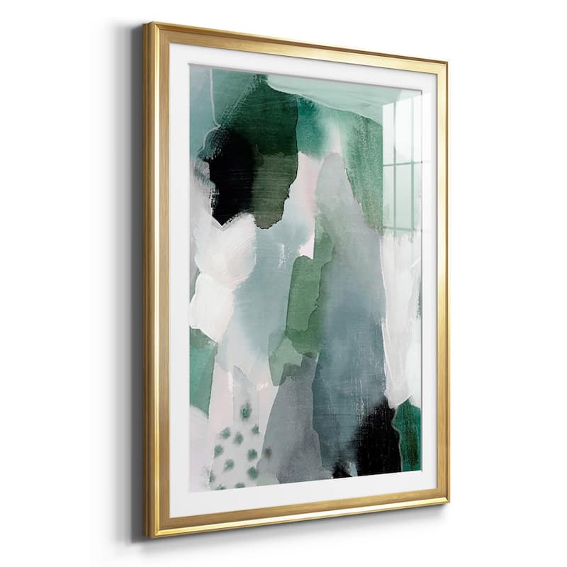 Turquoise Waters I Premium Framed Print - Ready to Hang