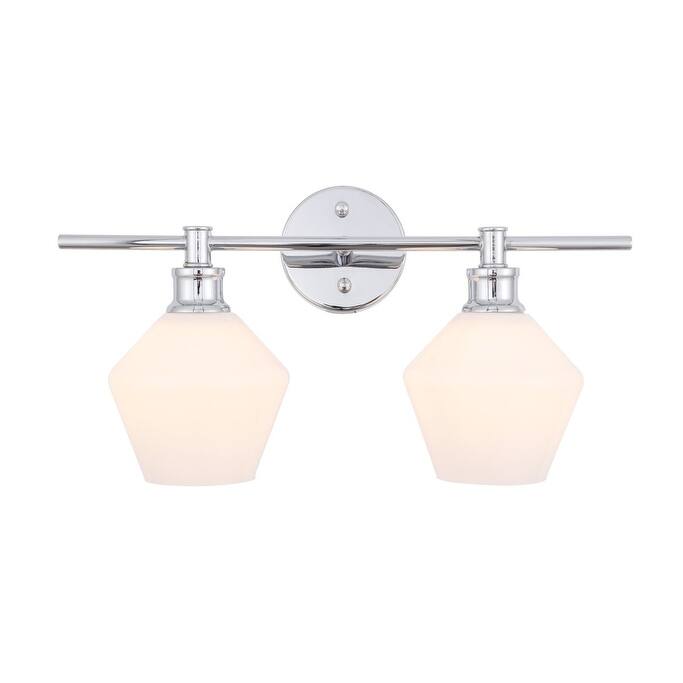 Gerald 2-Light Wall Sconce - 19.1/10.2 - 19.1/10.2
