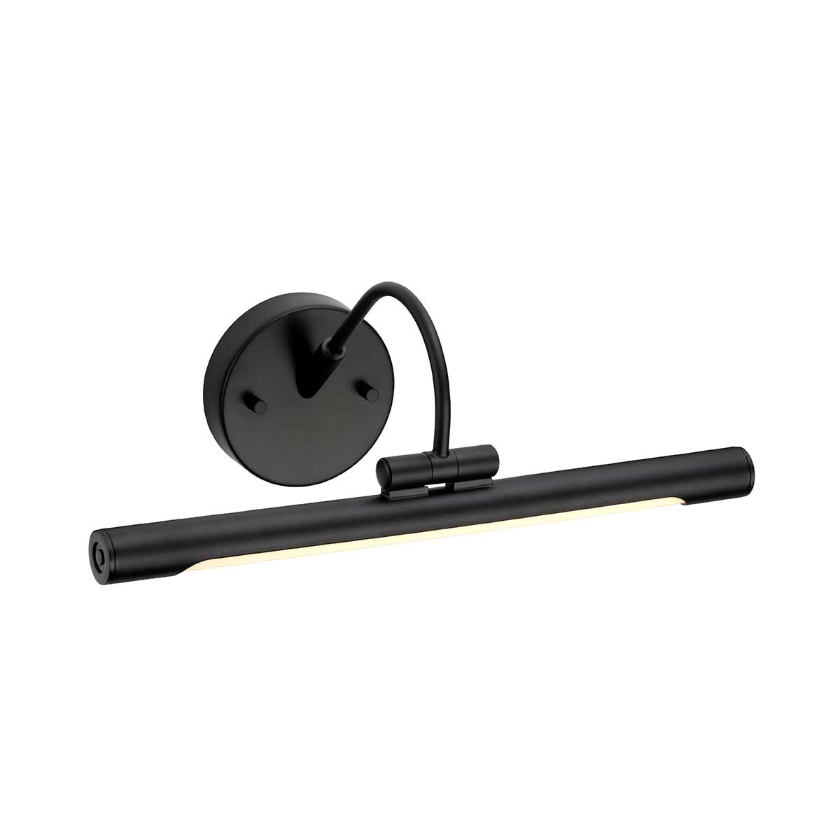 Alton Medium LED Picture Light Black - 7"h x 15.25"w x 8.5"d