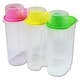 preview thumbnail 3 of 10, BPA-free Plastic Food Saver Kitchen Food Cereal Storage Containers