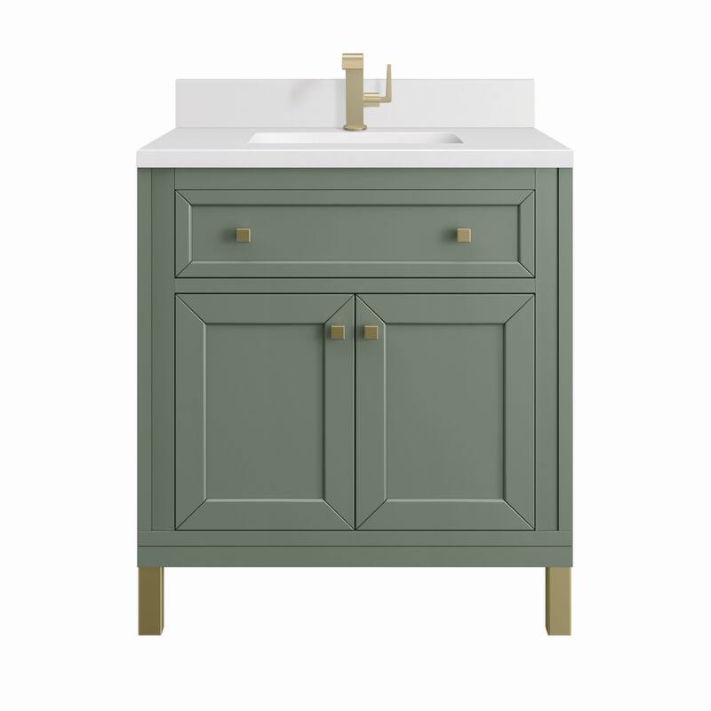 James Martin Vanities 305-V30-1WZ Chicago 30" Single Basin Wood Vanity
