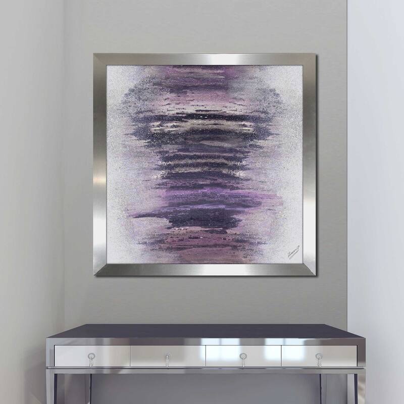 "Purple Woods (Square)" Print on Acrylic
