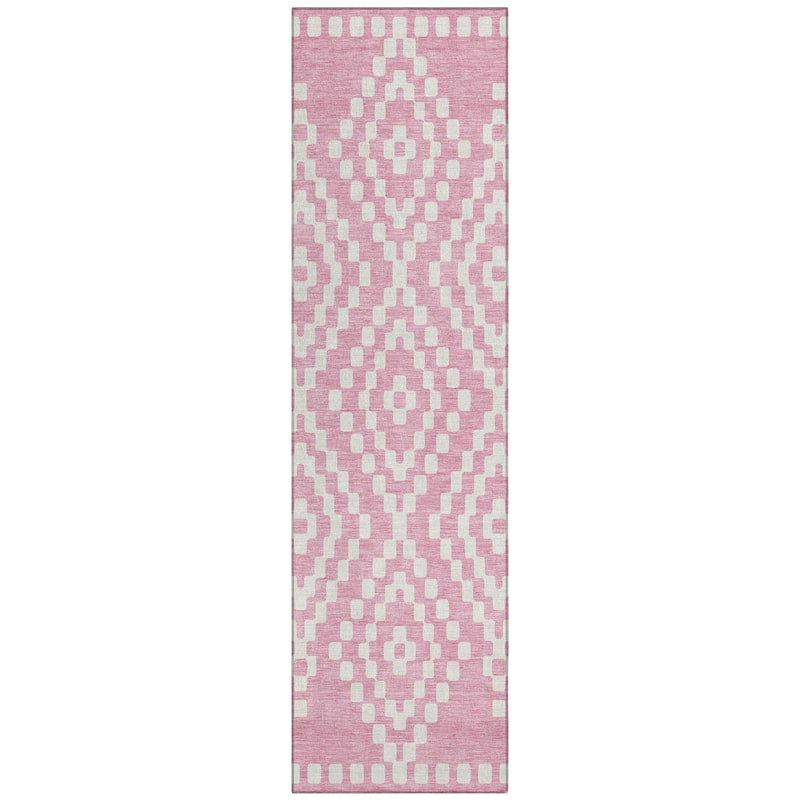 Machine Washable Indoor/ Outdoor Chantille Boho Moroccan Rug