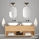 preview thumbnail 15 of 18, Hunter Lochemeade 2-Light Vanity Wall Light, Damp-Rated - Bathroom, Laundry - Modern Farmhouse, Contemporary, Industrial