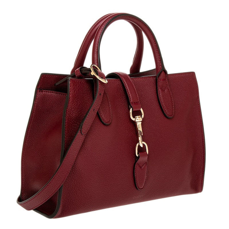 Gucci Medium Tote Bag with Hook Closure