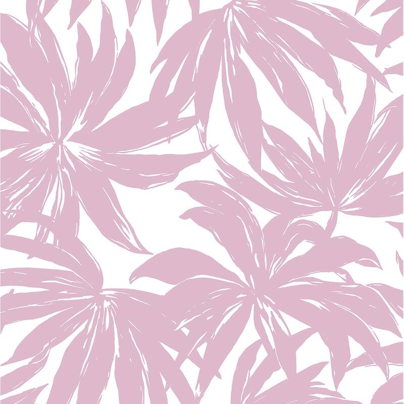 Daisy Bennett Designs Palma Nonwoven Unpasted Wallpaper - 20.5 in. W x 33 ft. L - Mauve