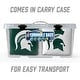 preview thumbnail 5 of 3, Michigan State Spartans NCAA Dual Sided Pro Stop & Slide Cornhole Bags