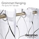 preview thumbnail 23 of 38, Deconovo Sheer Voile Line Grommet Curtain Pair(2 Panel)
