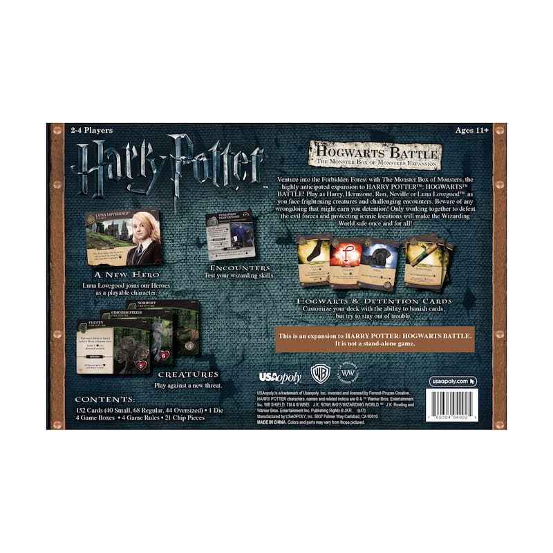 Harry Potter Hogwarts Battle - The Monster Box of Monsters Expansion - N/A