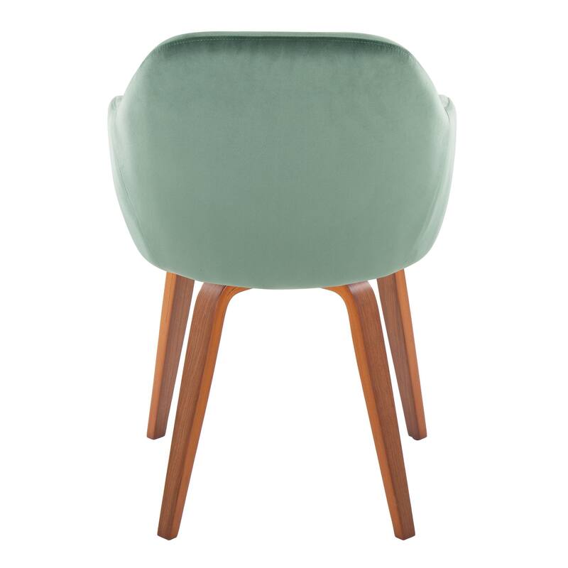 Porch & Den Beckett Dining Chair with Bent Wood Legs (Set of 2)