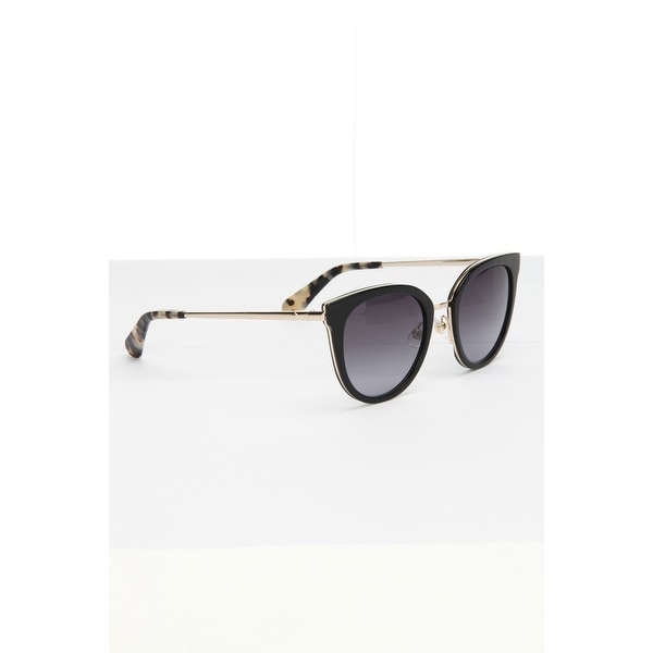 51 mm Havana Gold Kate Spade Women/'s Jazzlyn//s Round Sunglasses