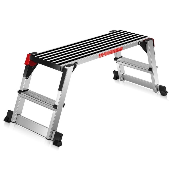 goplus-330lbs-aluminum-step-stool-folding-bench-work-platform-non-slip