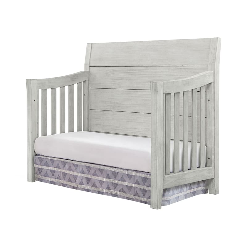 Timber Ridge 57" Wide Wood Convertible Crib, Weathered Washed Sierra