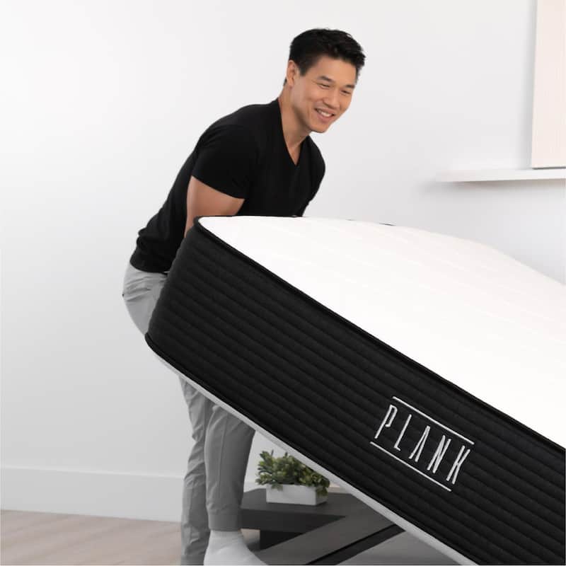 Brooklyn Bedding Plank 13" Luxe Two Sided Firm / Ultra Firm Mattress with Cooling Cover