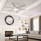 preview thumbnail 10 of 18, Hunter 52" Georgetown ENERGY STAR® Ceiling Fan w/ LED Light, Remote - Contemporary - Easy Install!