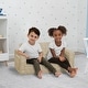 preview thumbnail 6 of 8, Serta Perfect Sleeper Extra Wide Convertible Sofa to Lounger - Comfy 2-in-1 Flip Open Couch/Sleeper for Kids Beige