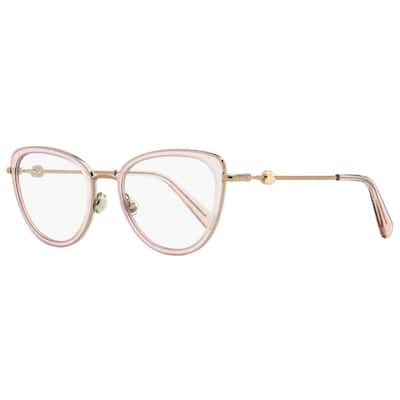 Moncler Women's Cat Eye Eyeglasses - Lens Width: 52 mm, Lens Height: 40 mm