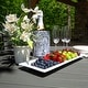 preview thumbnail 3 of 49, Weatherly 5-piece Outdoor Dining Set - 48" Round Table, Counter-height