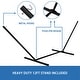 preview thumbnail 5 of 38, VEIKOUS 12 ft. Quilted 2-Person Hammock with Stand and Detachable Pillow