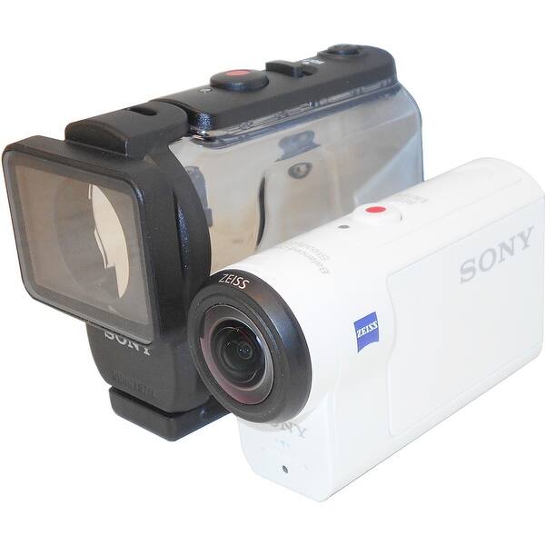 Shop Sony Hdr As300 W 8 57 Megapixel Action Camera 2 6 Mm F 2 8 Wide Refurbished Overstock 20012320