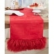 preview thumbnail 10 of 10, Mongolian Lamb Fur Table Runner
