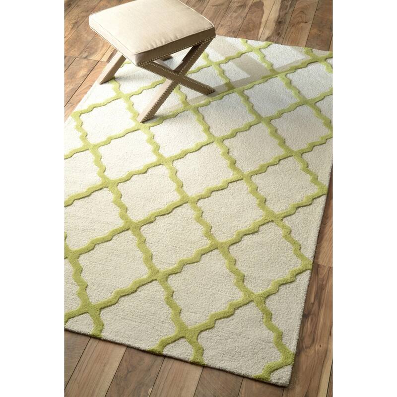 Nuloom Hand Hooked Marrakech Trellis Area Rug
