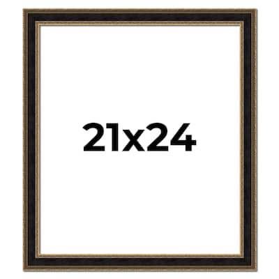 21x24 Frame Gold Antique Vintage Sold Wood Picture Frame | 1.75 Inch