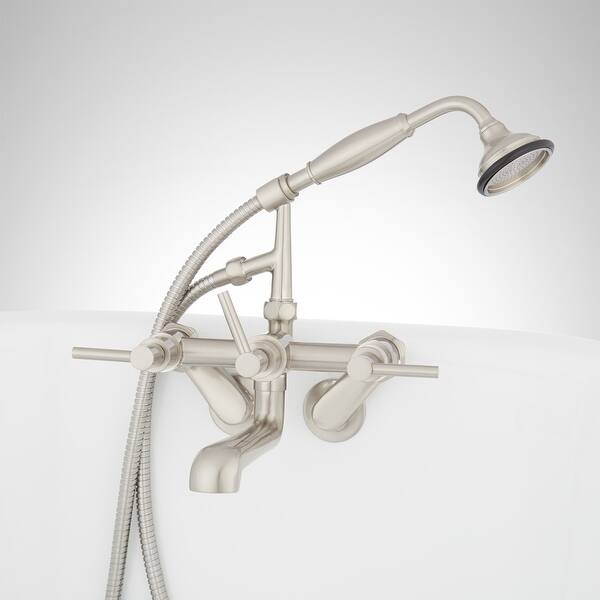 Shop Signature Hardware 925478 Wall Mounted Clawfoot Tub Filler