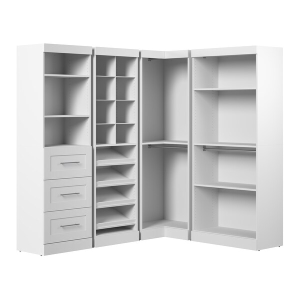 品多く Organizer Closet Walk-In 83W Pur by Bed - Sale On - Bestar その他