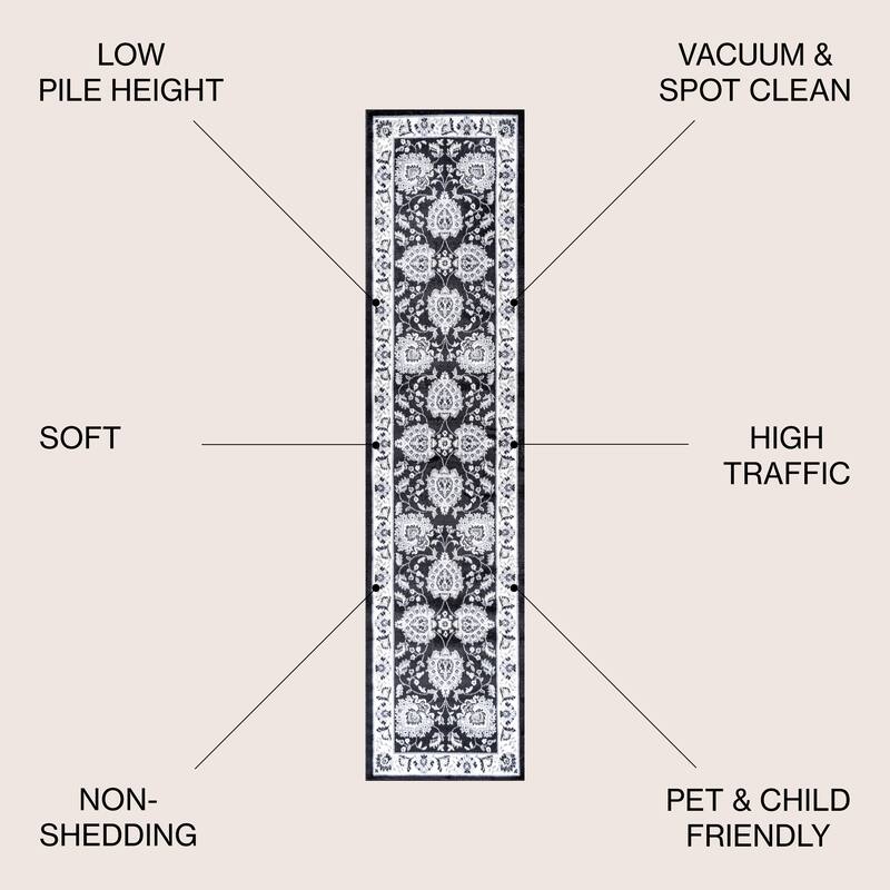JONATHAN Y Scala French Cottage Area Rug