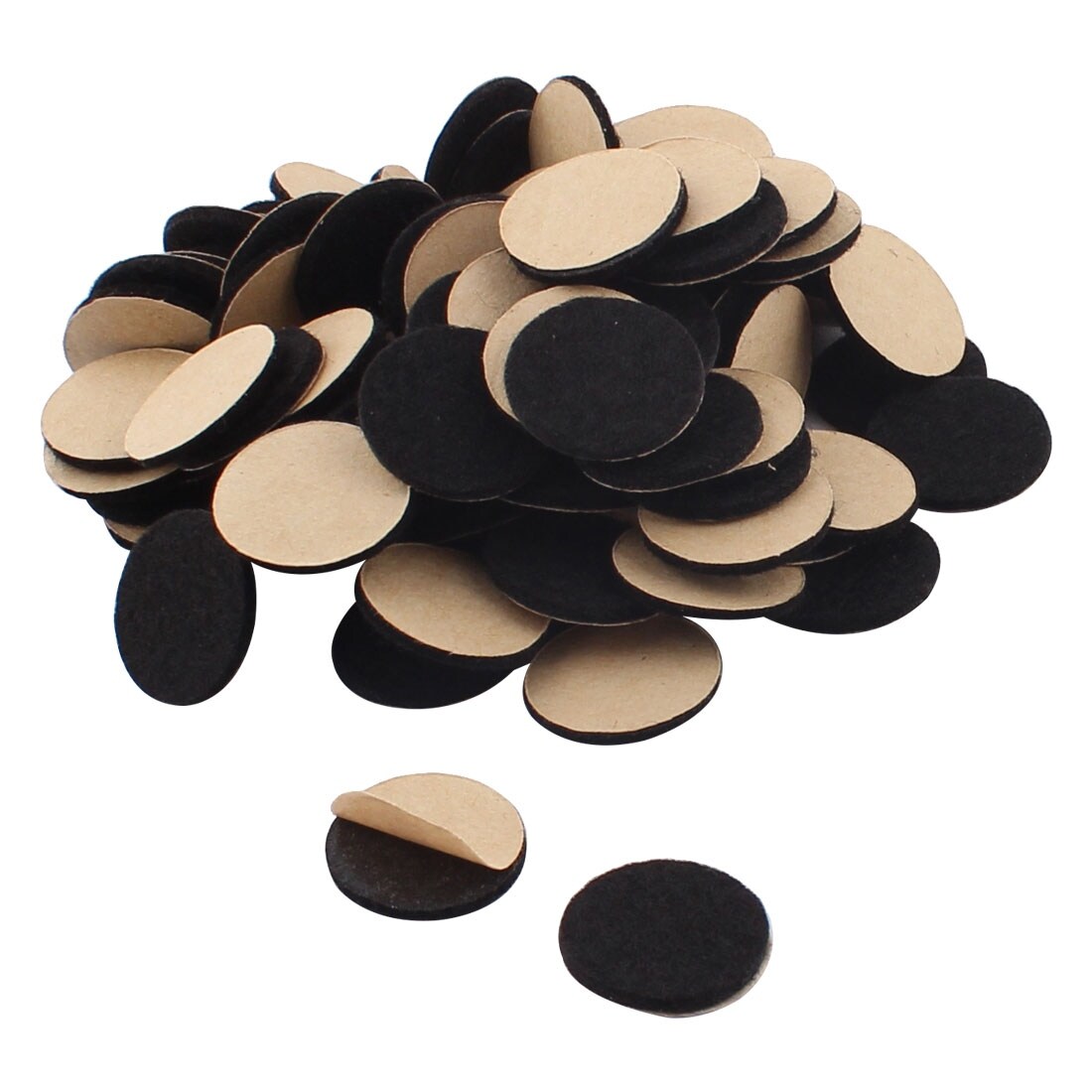 Shop Office Self Adhesive Table Furniture Felt Cushions Pads Mats Black 20mm 100pcs On Sale Overstock 28851157