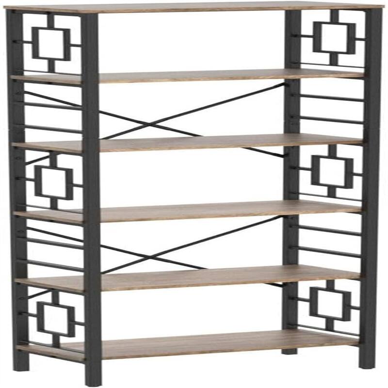 Tall Bookshelf Metal Bookcase and Bookshelves