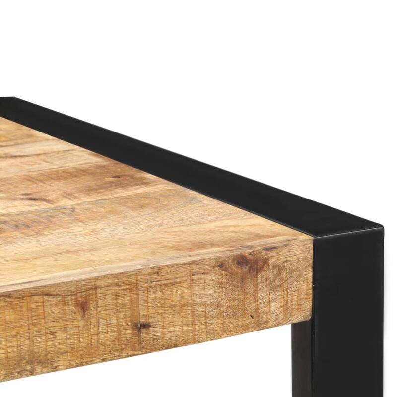 vidaXL Bar Table Kitchen Dining Room Pub Table Bistro Table Solid Wood Mango
