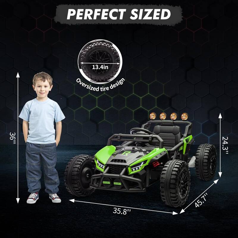 24v Kids Ride on UTV Electric Off-Road Car Toy with Remote Control for Kids Best Gifts